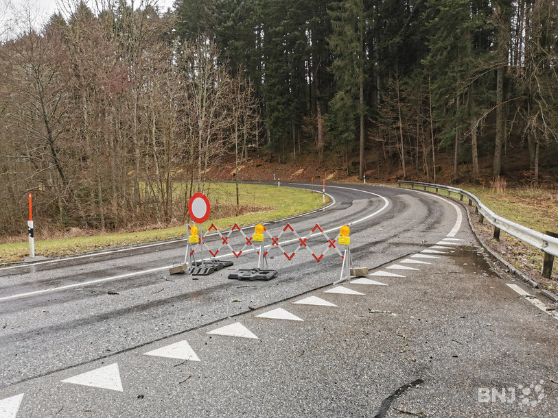 La route entre Tavannes et le Fuet restera fermée jusqu'à jeudi après-midi.