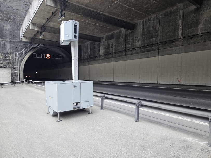 C'est ce radar semi-mobile qui a identifié l'excès de vitesse. (Photo : archives).