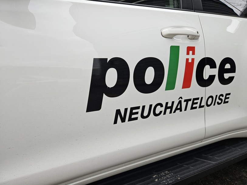 La Police neuchâteloise est intervenue peu après l'accident. (Photo : archives).