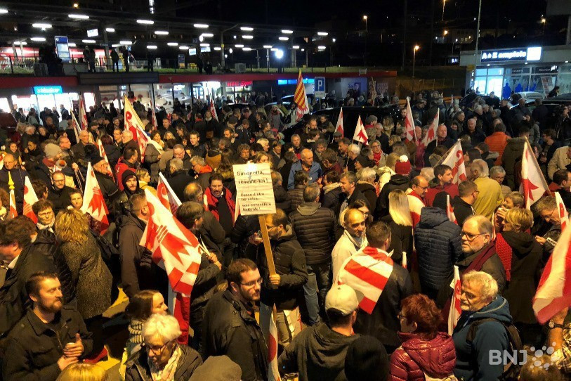 La foule est attendue le 31 décembre à Moutier, pour célébrer le passage dans le canton du Jura. (Photo : archives)