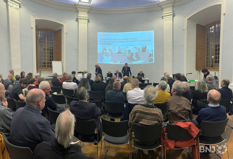 Ils étaient plus d'une cinquantaine à s'être déplacés dans la tour du Séminaire, jeudi soir à Porrentruy.