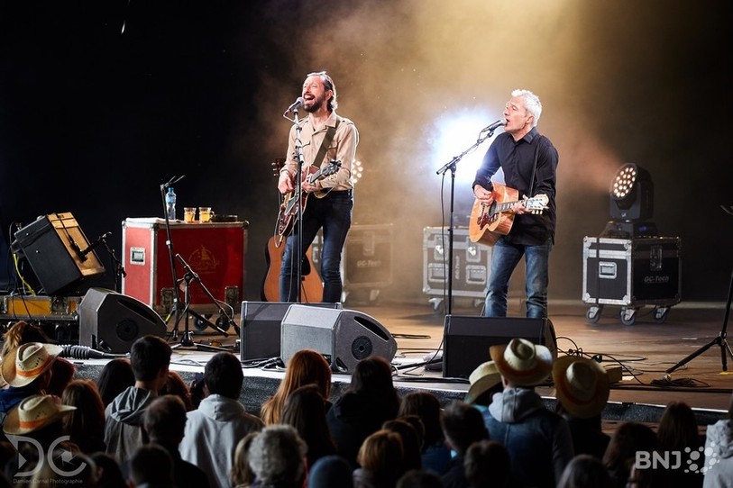Les Innocents sur la scène du SMAC festival à Delémont en 2016. (Photo d'archives Damien Carnal)