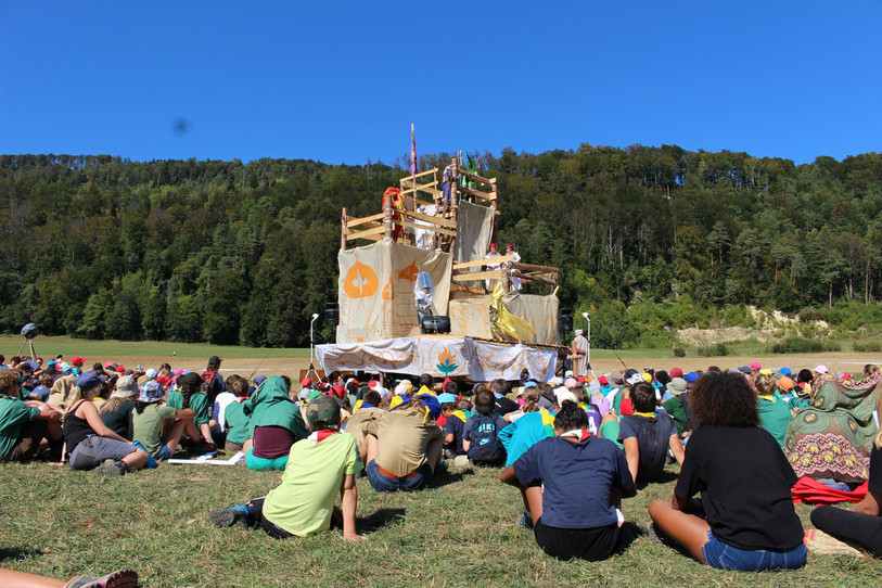 En 2019, c'est à Delémont que les scouts de la région se sont réunis à l'occasion du traditionnel camp jurassien.