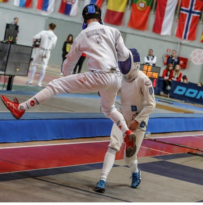 Théo Brochard a fini deuxième meilleur suisse de la compétition. (Photo Swiss Fencing) 