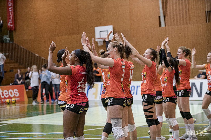 Le NUC a franchi l'obstacle tessinois et file en demi-finale des play-off de Ligue A de volleyball (photo : archives).