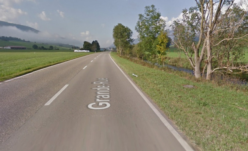 L'accident s'est produit à proximité de l'aérodrome de Courtelary. (Photo: Google Maps)