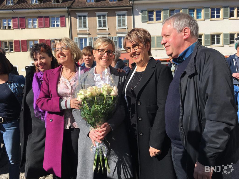 La socialiste Rosalie Beuret Siess rejoint Nathalie Barthoulot au Gouvernement jurassien.