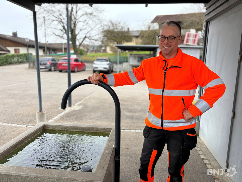Johann Stalder, le responsable du service des eaux à Develier, peut être fier d’annoncer une baisse de la consommation d’eau.