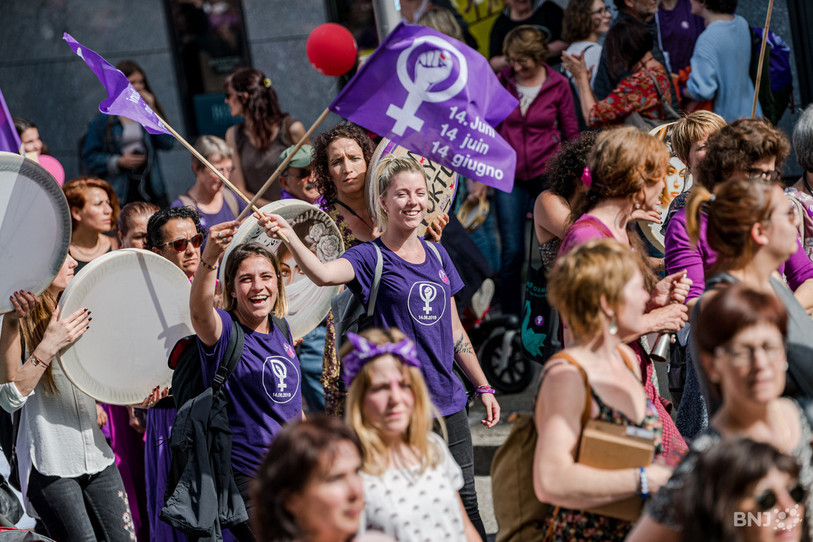 Les femmes sont invitées à descendre dans la rue à Porrentruy dimanche. (Photo: archives)