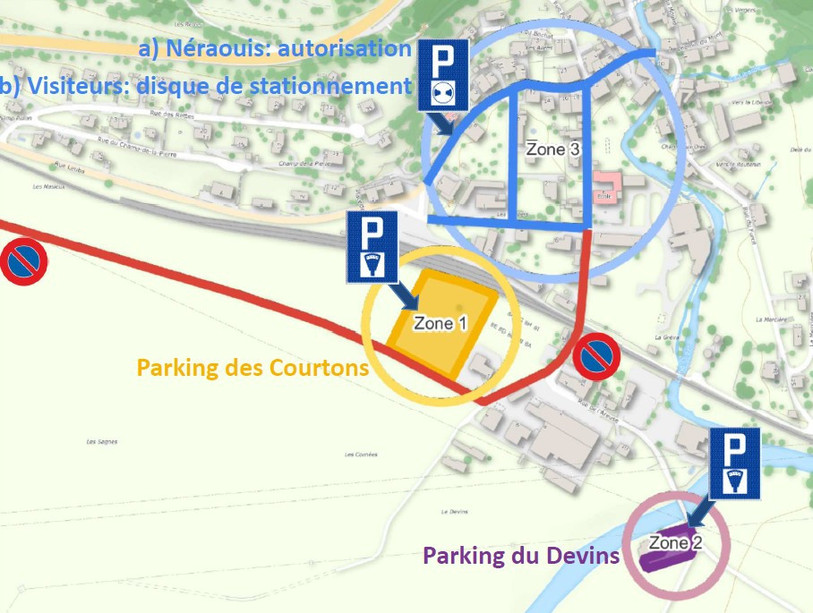 Les habitants auront une autorisation permanente spéciale.