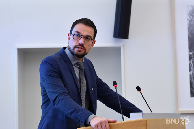 Martial Courtet et le Gouvernement soutenait la motion. (Photo : archives Georges Henz)