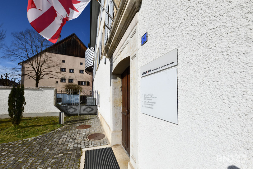 L'UDC se lance en campagne en vue des élections au Parlement.  (Photo : Georges Henz).