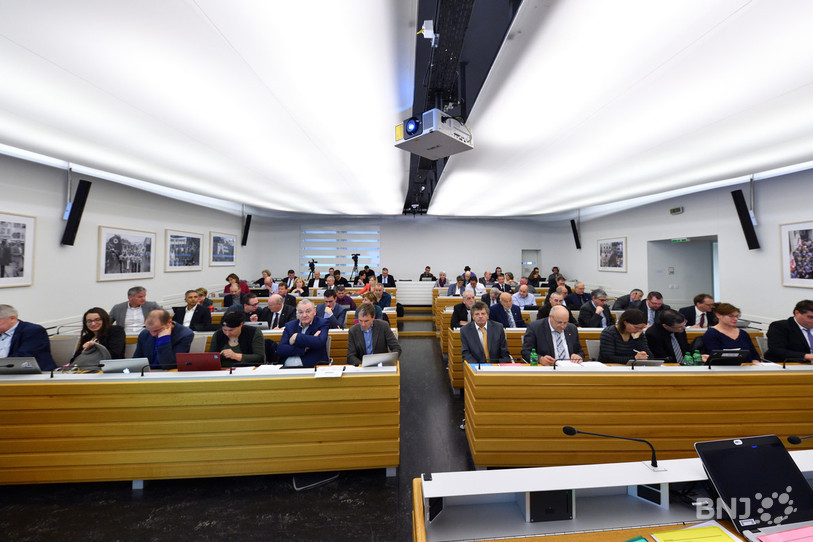 Le Parlement jurassien (photo : Georges Henz)