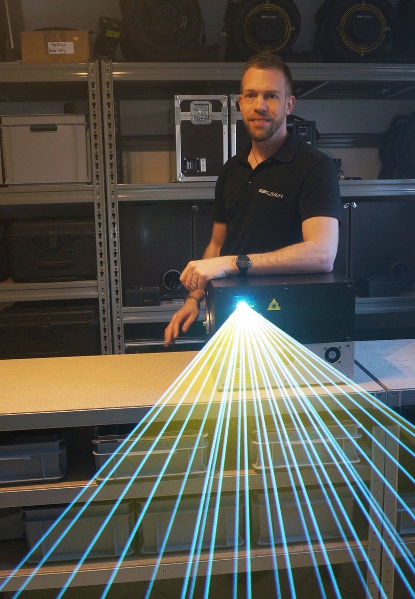 Sébastien Kottelat a fondé son entreprise, SBK Laser, il y a trois ans.