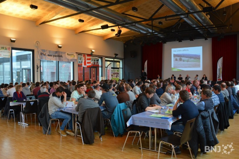 Les agriculteurs ne pourront pas se réunir le 6 mars à Lajoux. (Photo : archive).