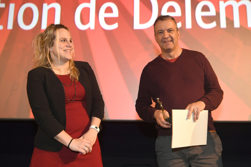 Lisianne Ribaut et Béat Wermelinger du CN Delémont (photo : Stéphane Gerber/BIST).