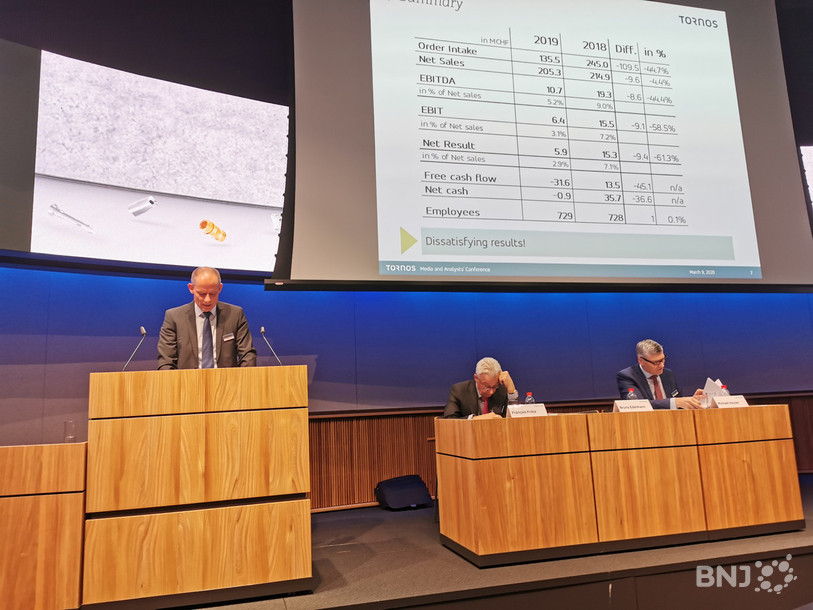Tornos a présenté ses résultats annuels lundi à Zurich.