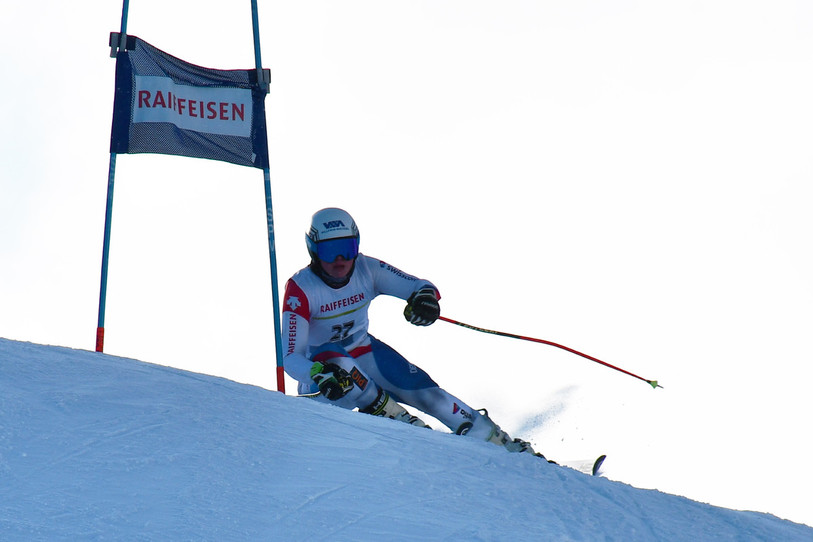 Cheryl Sunier a signé deux victoires en slalom géant. (Photo : Matthias Vauthier)