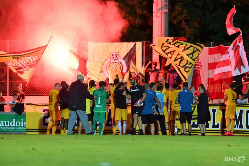Les SR Delémont retrouveront le championnat de 1re Ligue et leur public dimanche à domicile (photo : archives/Georges Henz).