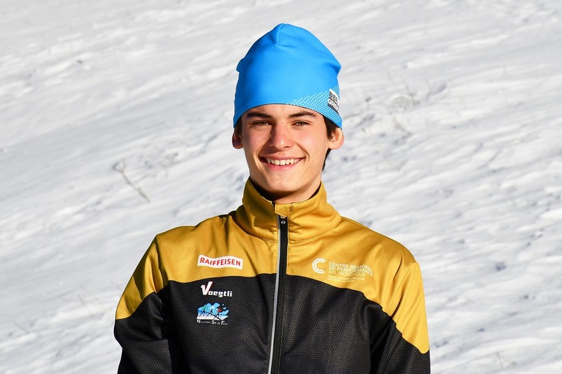 Une première sélection pour Léo Guenin. (photo Matthias Vauthier)
