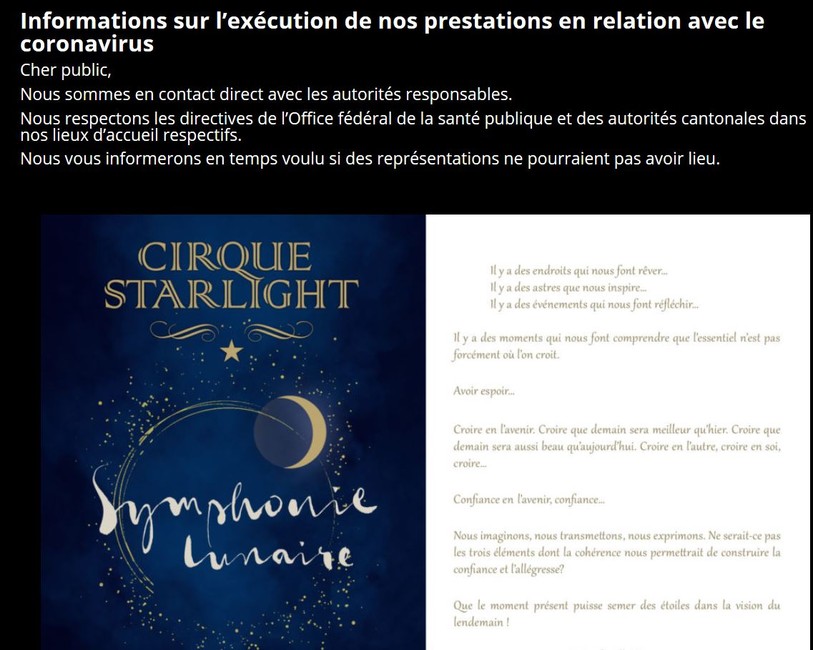 Cirque Starlight