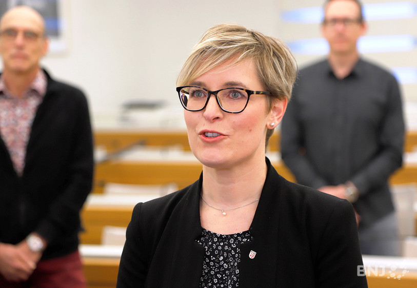Rosalie Beuret Siess, la nouvelle Grande Argentière de la République et Canton du Jura (photo RCJU).