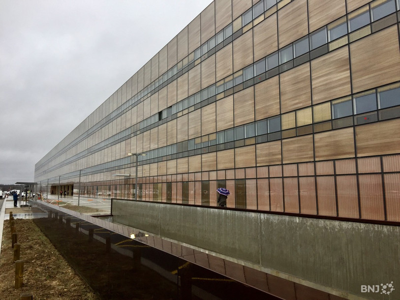 L'Hôpital Nord Franche-Comté situé à Trévenans, dans le Territoire de Belfort.