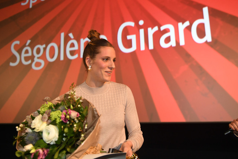 Ségolène Girard a été sacrée sportive jurassienne de l'année 2019 le 5 mars à Delémont (photo : Stéphane Gerber/BIST).
