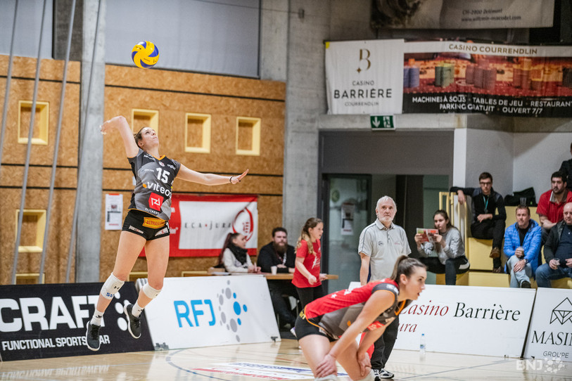 Ségolène Girard a connu une riche saison 2018/2019 avec le NUC en signant le triplé sur le plan national (photo : archives).