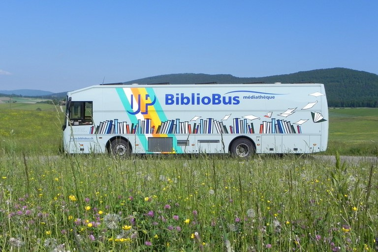 Le bibliobus reprend la route dès le 12 mai (photo : www.bibliobus.ch).