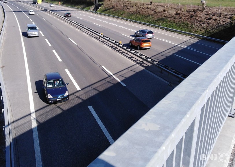 Un tiers des véhicules circulent trop vite sur l'autoroute et dans les localités selon l'étude du BPA. (Photo : illustration)