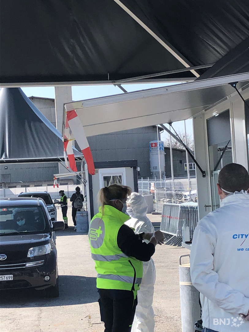L'OCC a notamment participé à la mise en place du centre de dépistage à la BEA à Berne. (photo : ldd)