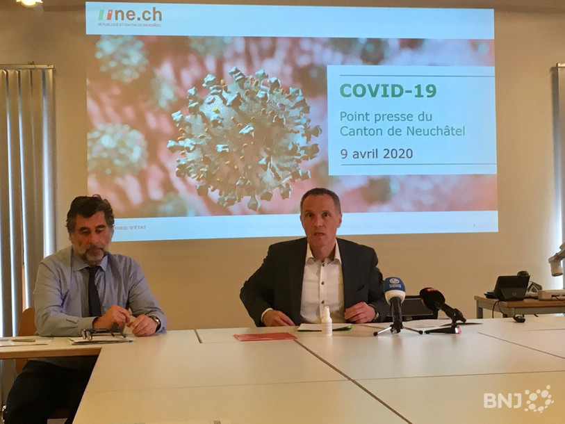 Le canton de Neuchâtel compte 516 cas confirmés de coronavirus.