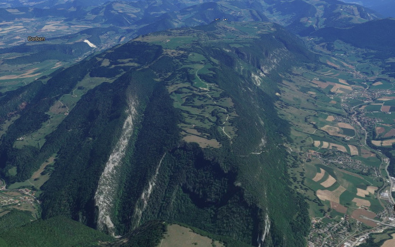 Le Raimeux dans toute sa splendeur. (Photo : Google Maps)