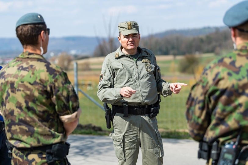 Les militaires seront nombreux dans le Jura jusqu'à la fin de la semaine. (Photo : armée suisse).