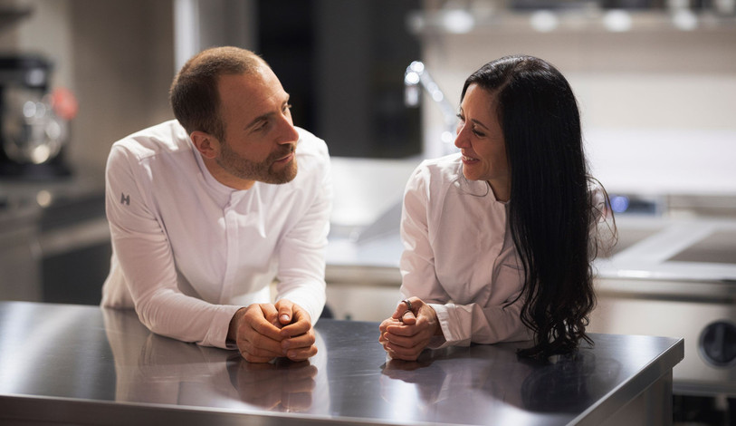 Matthias Waser et Davina Comment, en duo dans la vie comme en cuisine. (Photo : « flora. »)
