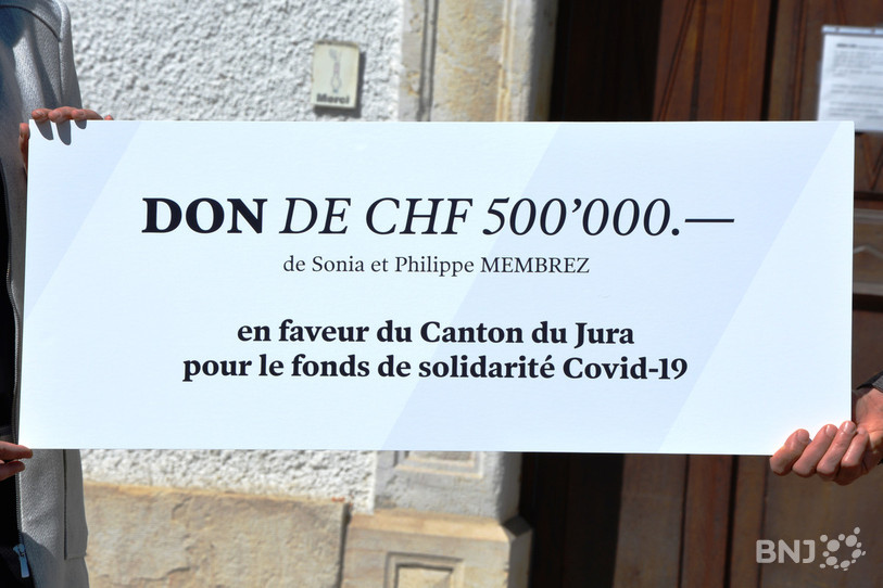 Ce don débouche sur la création d'un fond cantonal de solidarité.