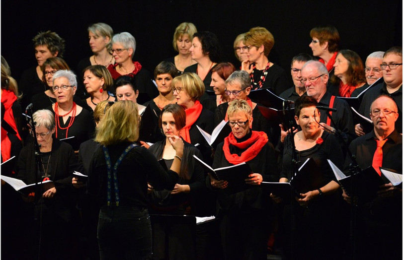 Les choristes ne peuvent plus se rencontrer depuis plus d'un mois. Leur récente réunion virtuelle leur a fait le plus grand bien. (photo : Choeur à Coeur)