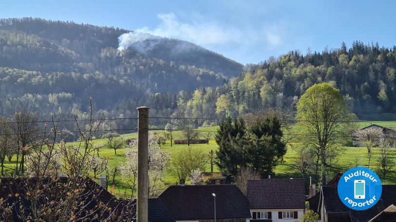 L'alerte a été donnée peu avant 10h mercredi matin