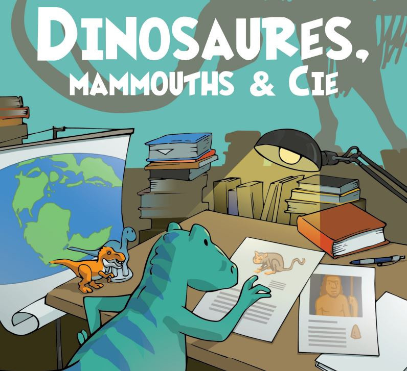 La collection «  Les Guides à pattes  » permet de mieux connaître les dinosaures jurassiens.