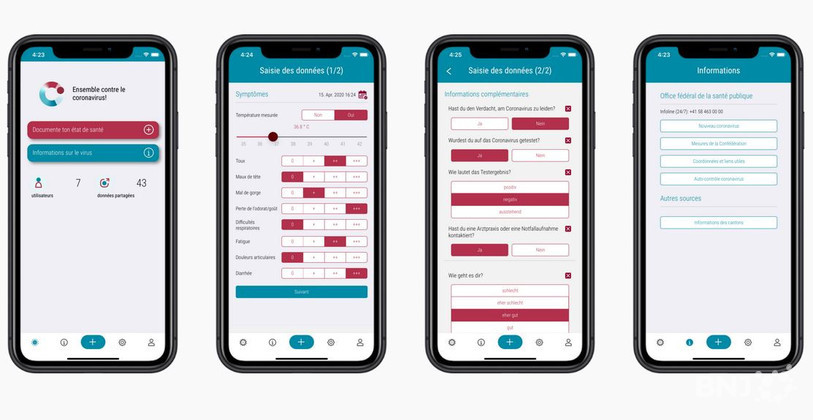 L'application s'adresse à tous les habitants. (photo : coronascience.ch)