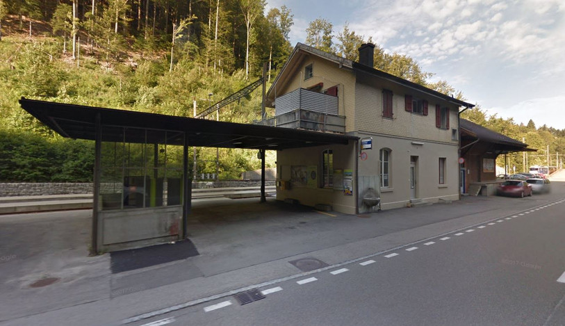 Au total, 11 millions de francs seront investis à Gänsbrunnen, une gare surtout fréquentée par les randonneurs. (photo : Google Maps)