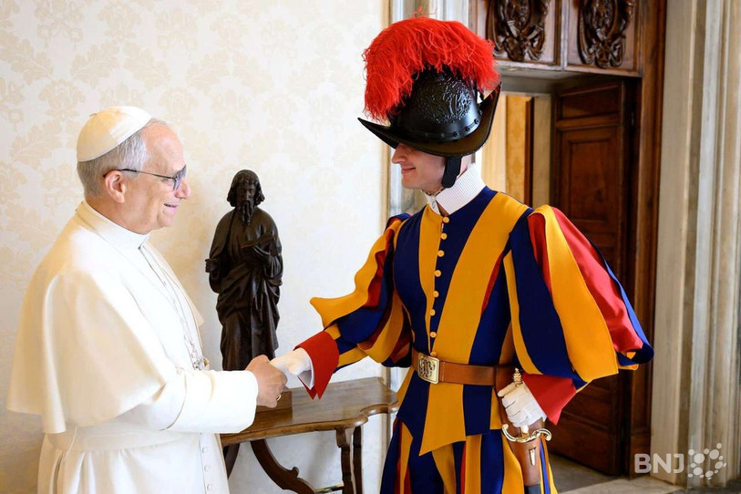 L'Imérien de 24 ans a assuré la protection du pape pendant trois ans.