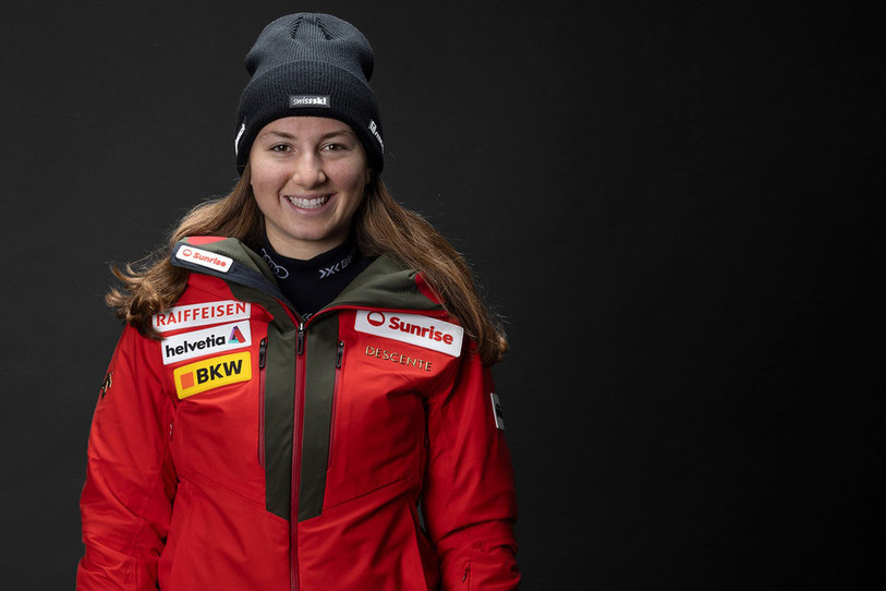 Justine Herzog. (Photo : Swiss-Ski). 