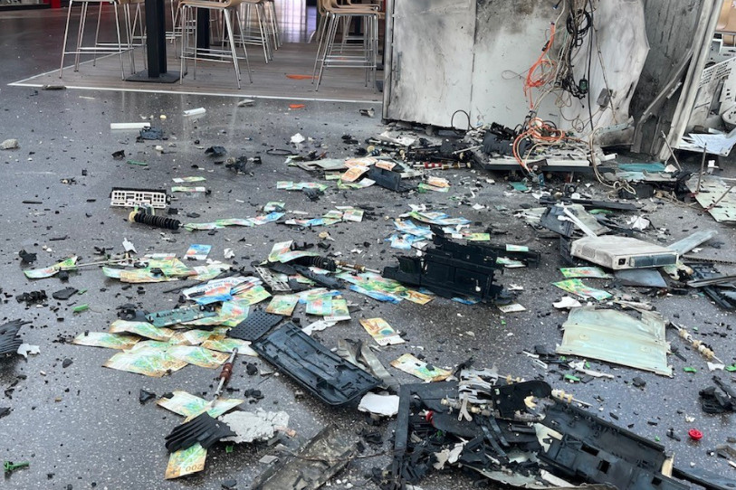 Intervention ce mardi matin de la Police neuchâteloise. (Photo : Police neuchâteloise.)