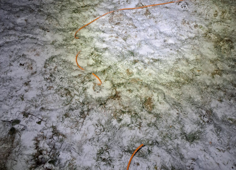 Le câble du baby lift du téléski des Genevez a été coupé en plusieurs endroits (photo: page FB téléski des Genevez). 