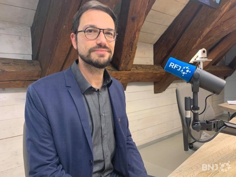Martial Courtet, ministre jurassien de la formation, était l'invité du Journal de 12h15 sur RFJ.