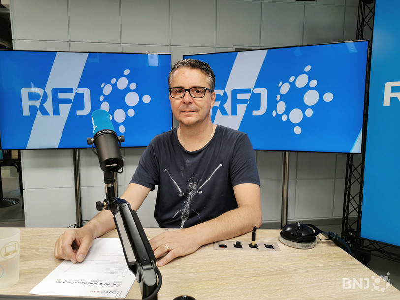 Romain Flückiger, le président de la faitière Coiffure Suisse section Jura, était l'invité du journal de 12h15.