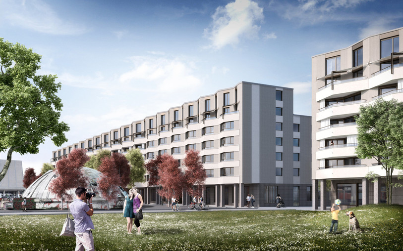 Voilà à quoi devrait ressembler l'édifice une fois à son terme. (Photo: centre-esplanade.ch)