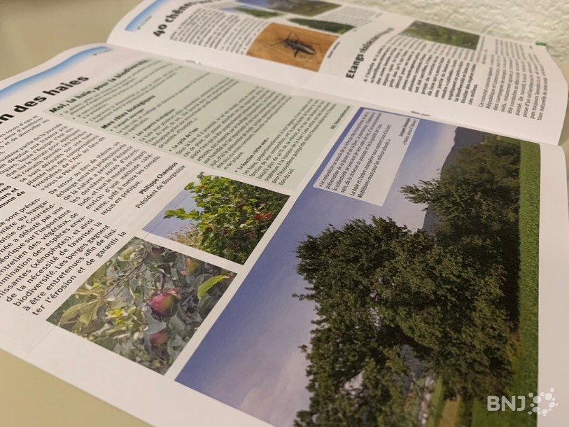 Le premier numéro du journal sera distribué prochainement aux habitants de la commune.